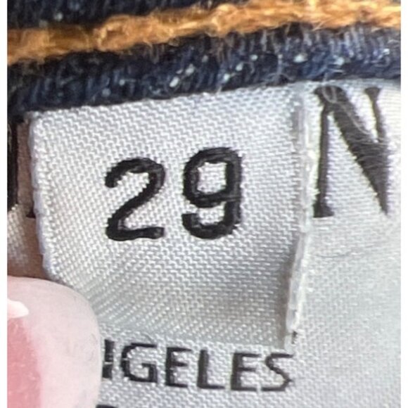 Hudson Dark Blue Mid Rise Skinny Jeans Size 29 - Picture 12 of 14